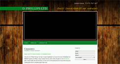 Desktop Screenshot of dphillipsfencing.co.uk